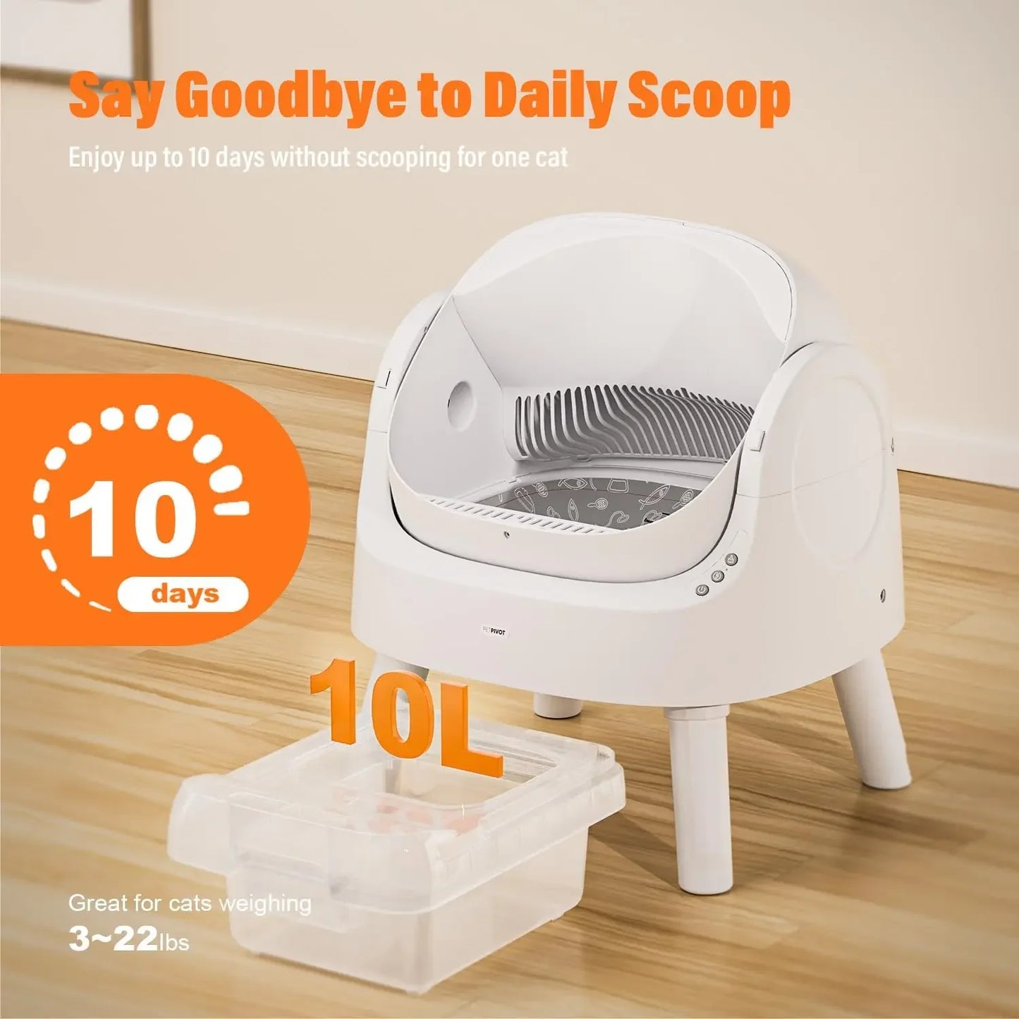 Autoscooper 11 Open-top Self cleaning Smart Cat Litter Box